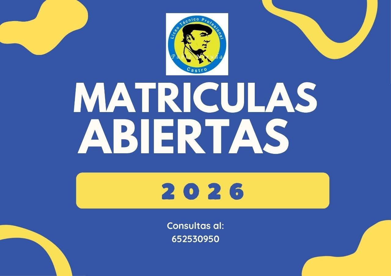 Matriculas Abiertas